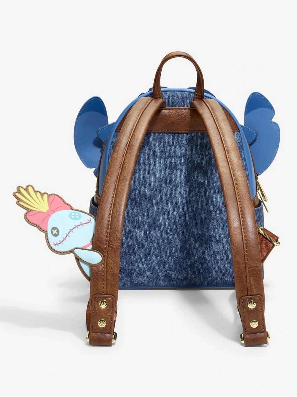 New Loungefly Disney Lilo & Stitch Pirate Stitch Figural Mini Backpack
